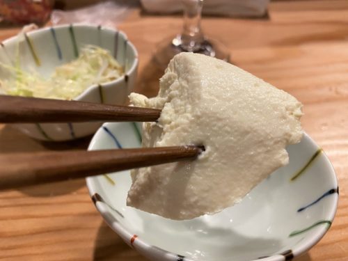 ざる豆腐