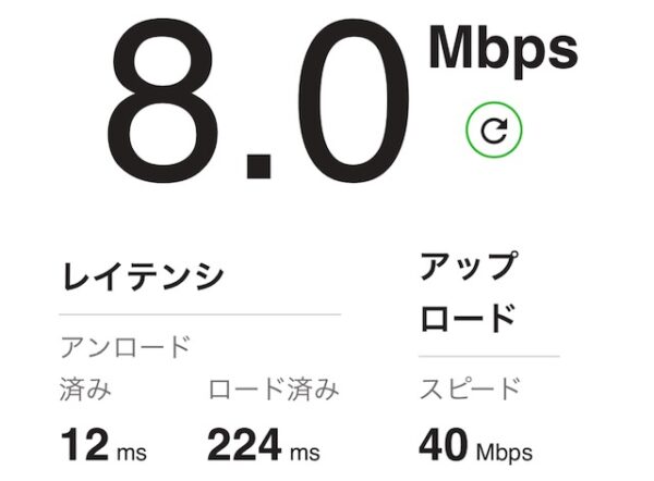 Wi-Fiスピード