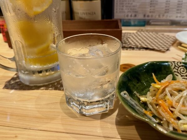 焼酎ロック