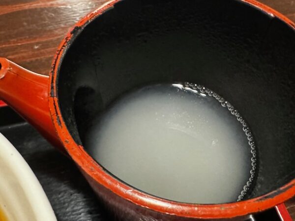 そば湯