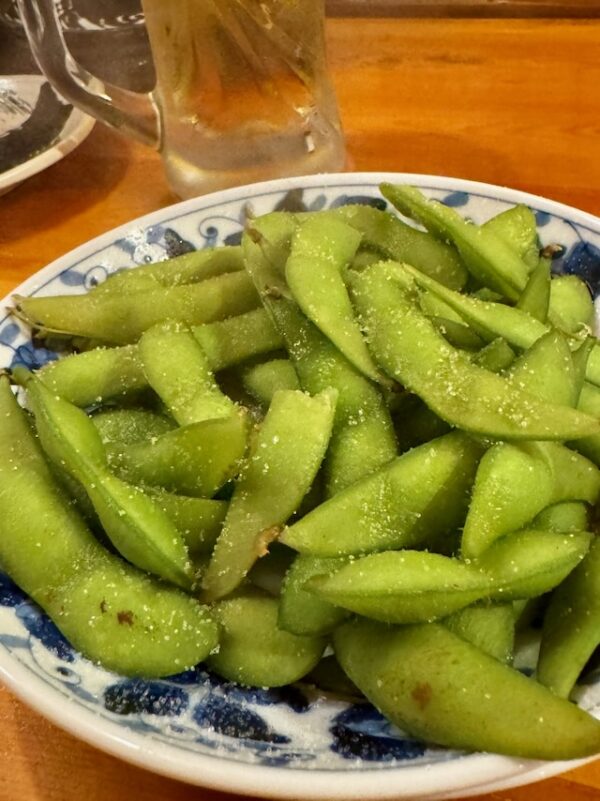 枝豆茹でたて