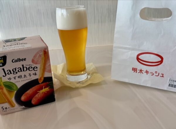 ビールとあて