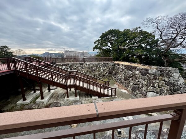天守跡