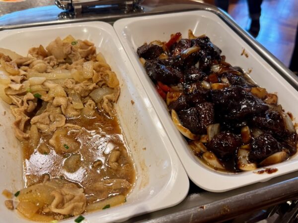 朝食ビュッフェ