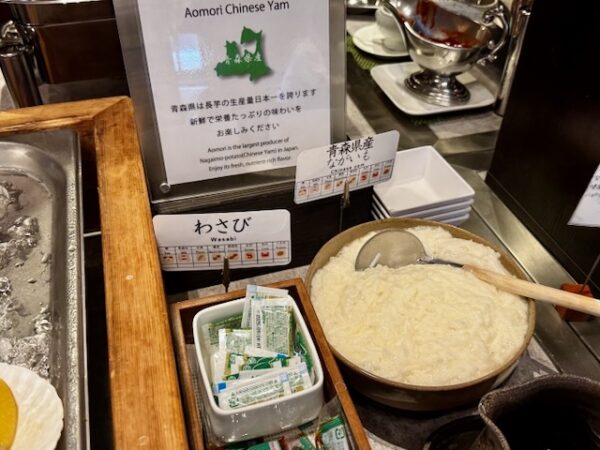 朝食ビュッフェ