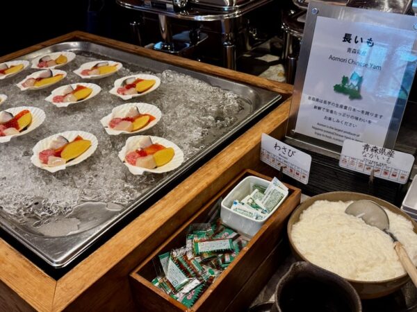 朝食ビュッフェ