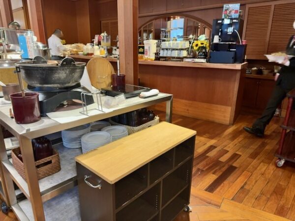 朝食会場