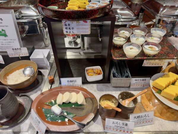 朝食ビュッフェ