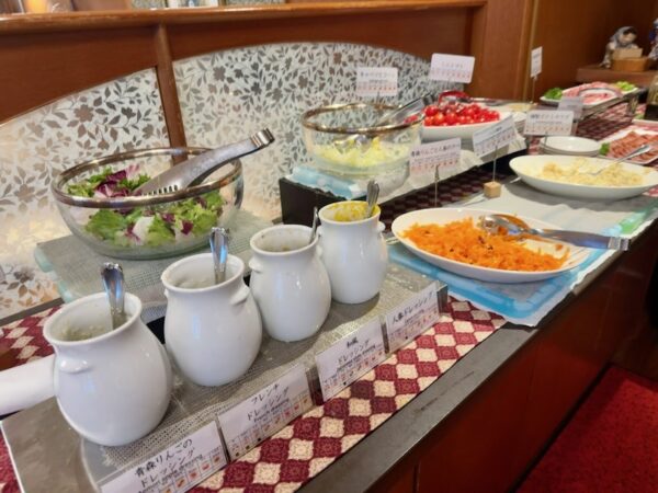 朝食ビュッフェ