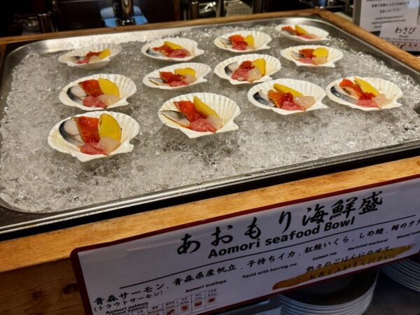 朝食ビュッフェ