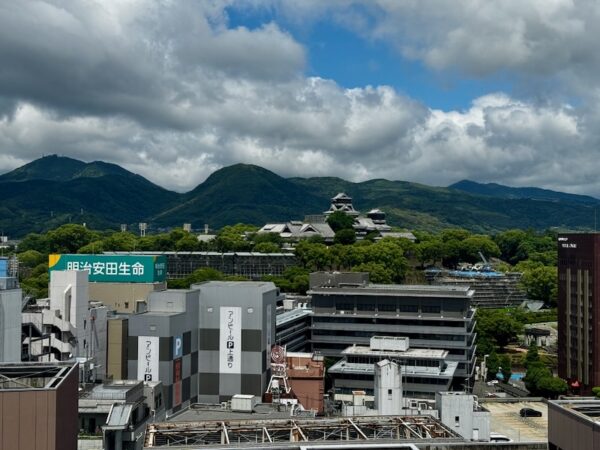 熊本城方面