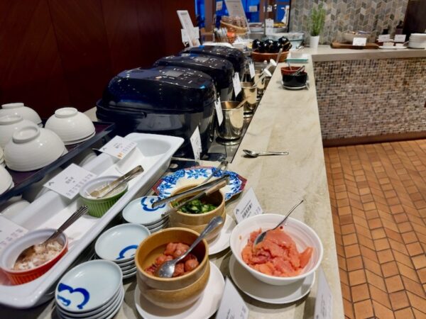 朝食ビュッフェ