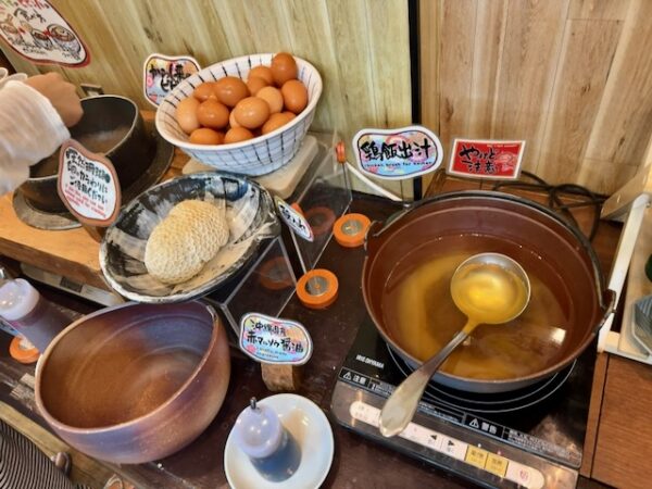 朝食ビュッフェ