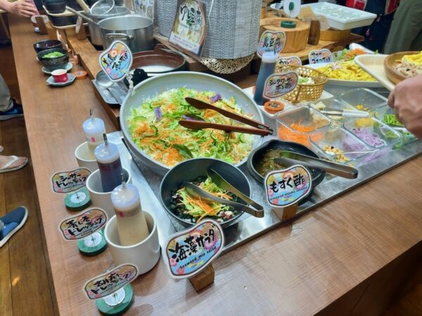 朝食ビュッフェ