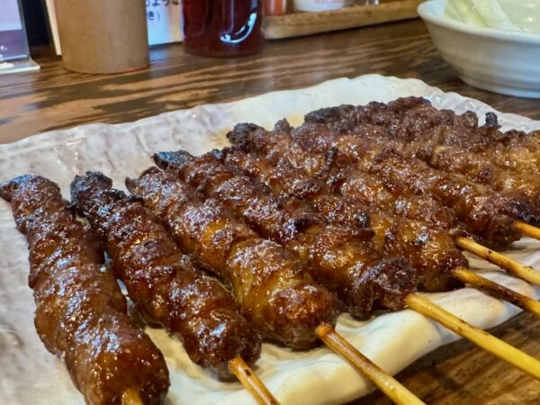 鶏皮焼き
