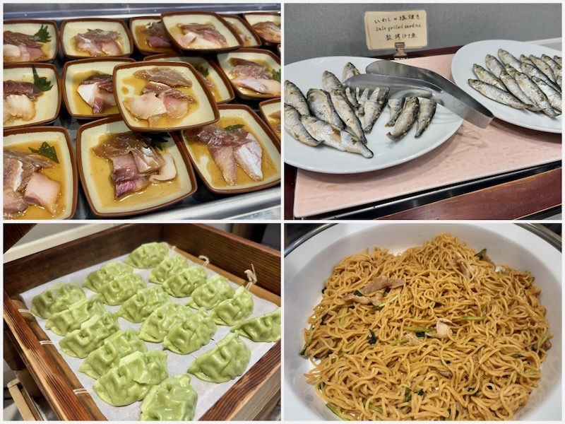 朝食ビュッフェ