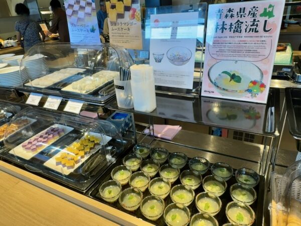 朝食ビュッフェ