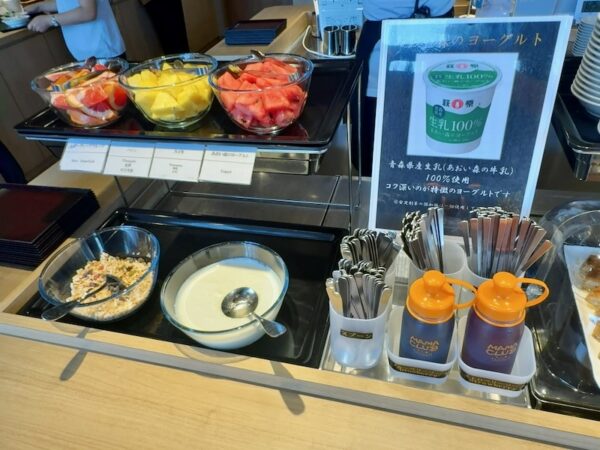 朝食ビュッフェ