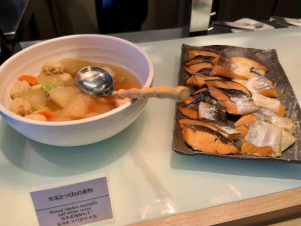 朝食ビュッフェ