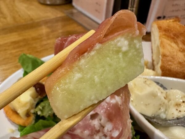 生ハムメロン