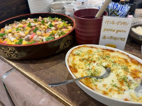 朝食ビュッフェ