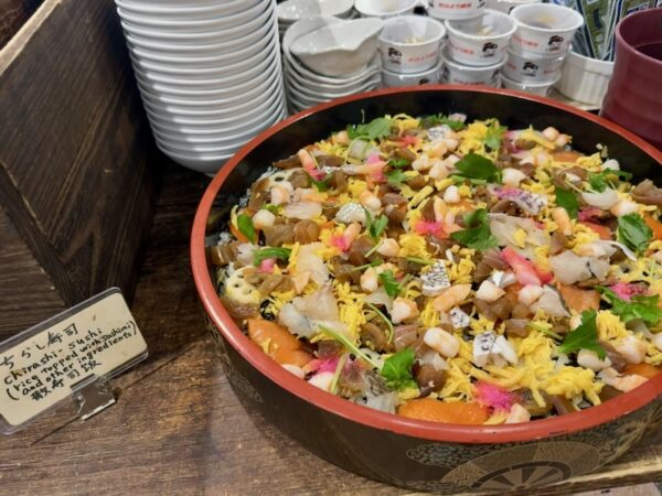 朝食ビュッフェ