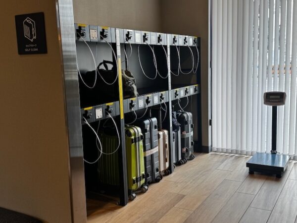 荷物置きスペース