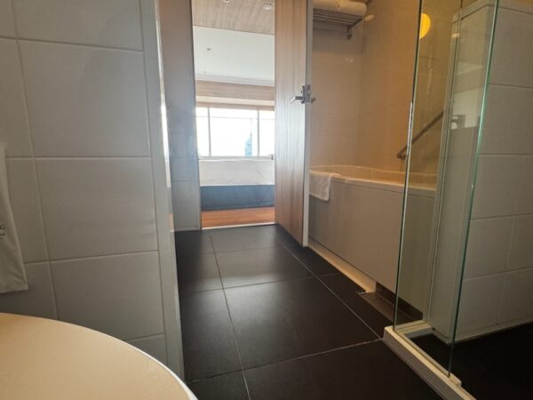 バスルームから