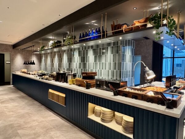 朝食ビュッフェ