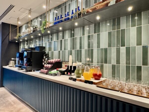 朝食ビュッフェ