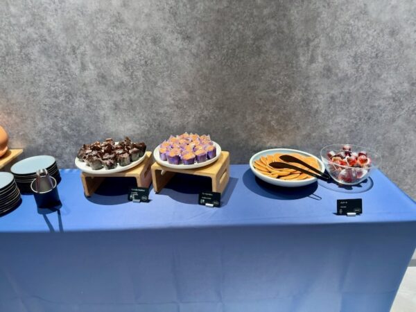 朝食ビュッフェ