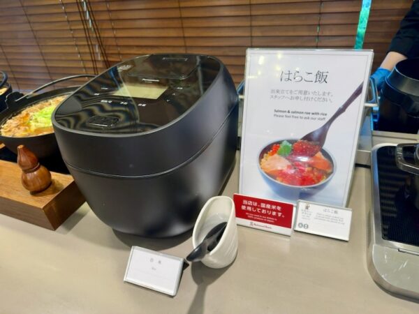 朝食ビュッフェ