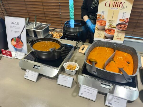 朝食ビュッフェ