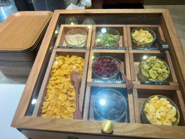 朝食ビュッフェ