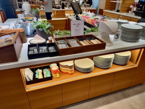 朝食ビュッフェ