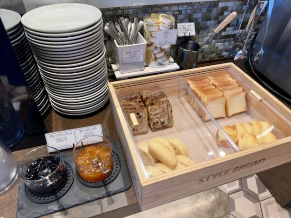 朝食ビュッフェ