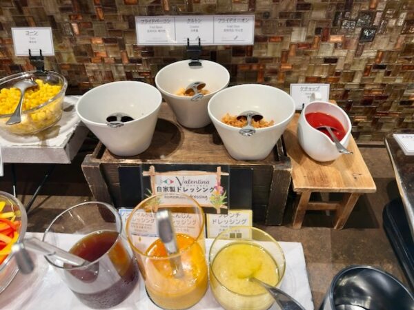 朝食ビュッフェ
