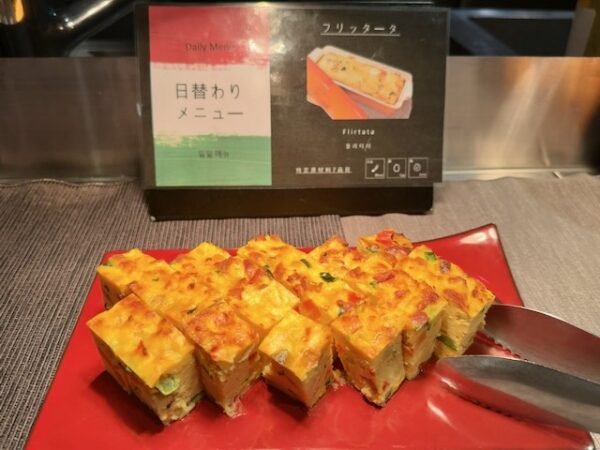 朝食ビュッフェ