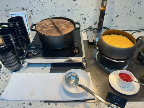 朝食ビュッフェ