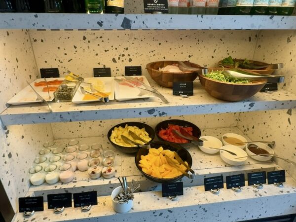 朝食ビュッフェ