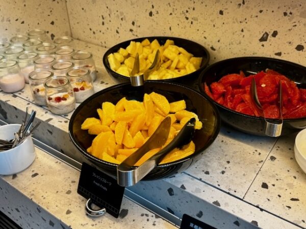 朝食ビュッフェ