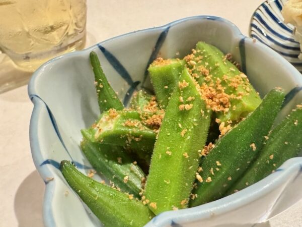 おくらのごま和え