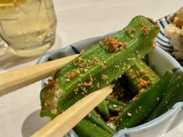 オクラの胡麻和え