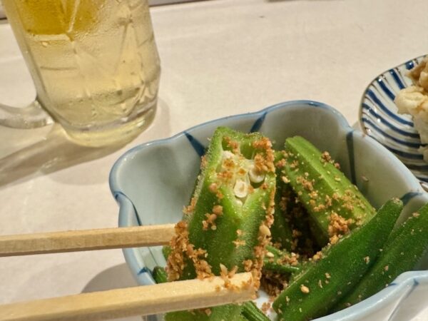 おくらのごま和え