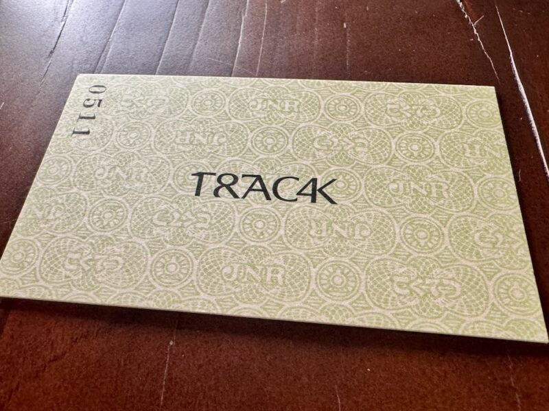 シグネチャーカクテル用コースター