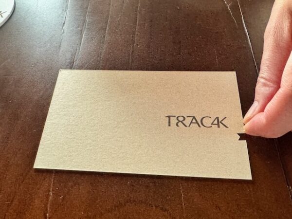 シグネチャーカクテル用コースター