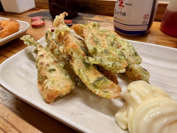 ちくわの磯辺揚げ