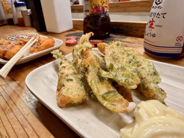 ちくわの磯辺揚げ