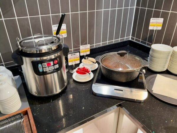 朝食ビュッフェ