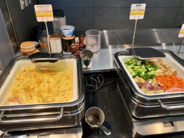 朝食ビュッフェ